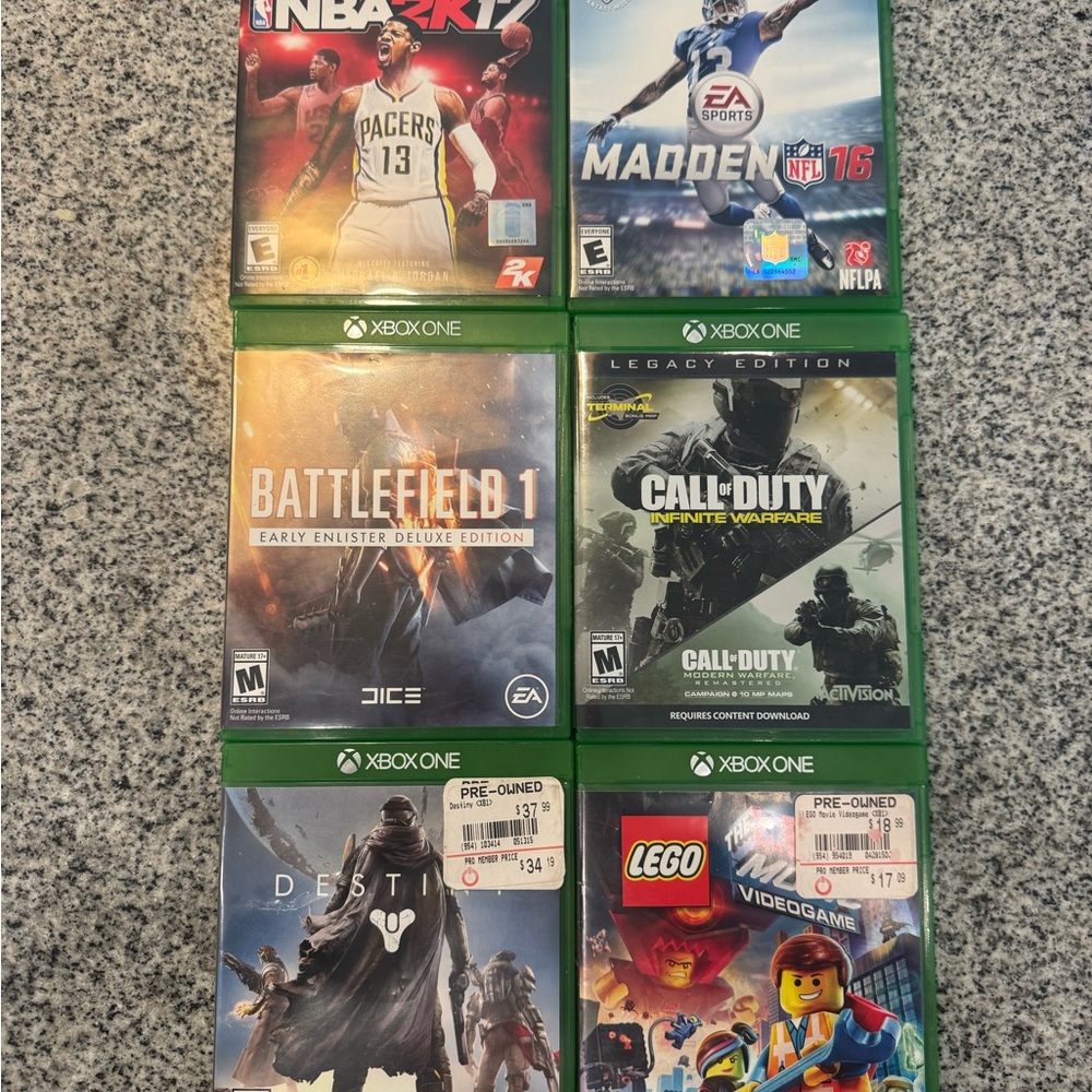 Xbox One Video Game Bundle